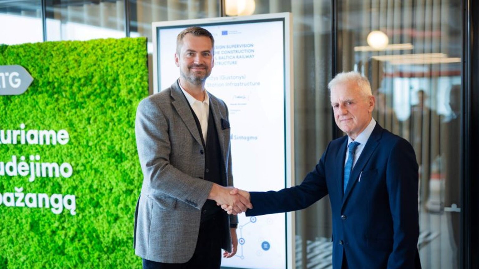Lithuania signs contracts for two Rail Baltica regional stations Lithuania signs contracts for two Rail Baltica regional stations