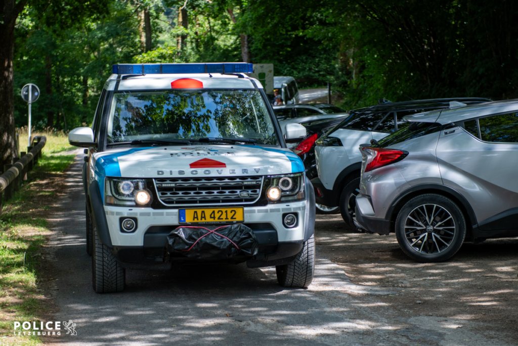 Police controls at Upper Sûre Lake: 87 warnings issued for illegal parking around Upper Sûre Lake