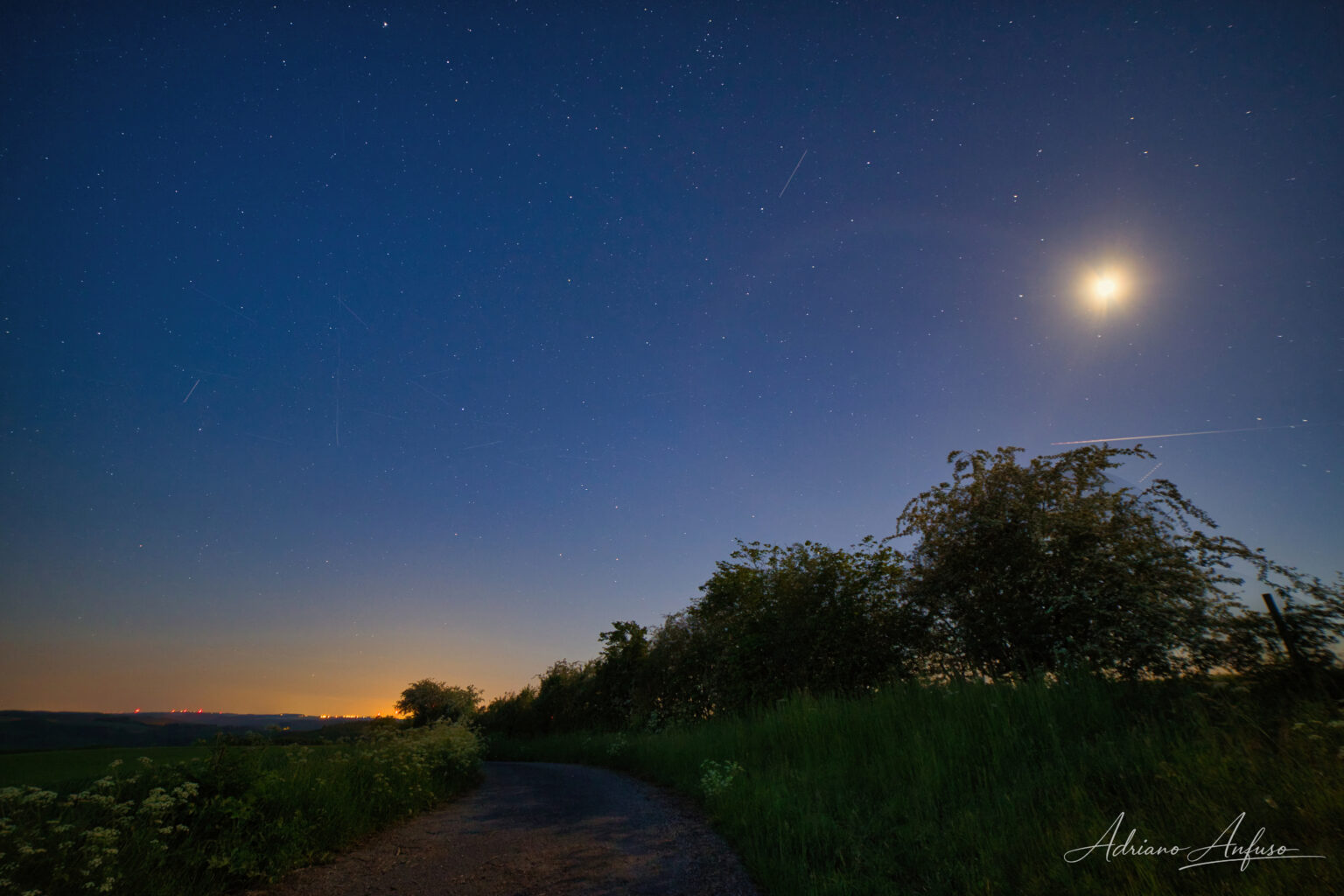 When darkness holds back: The June night sky in Luxembourg When darkness holds back: The June night sky in Luxembourg