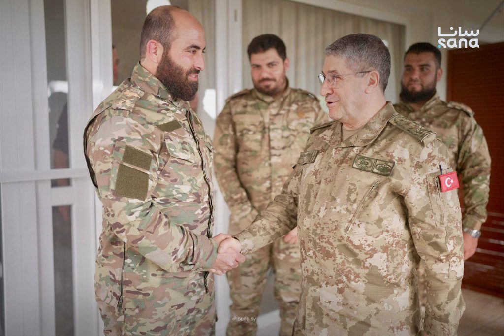 Army Chief arrives in Türkiye for EFES 2026 drills Syrian Arab News Agency (SANA) Army Chief arrives in Türkiye for EFES 2026 drills