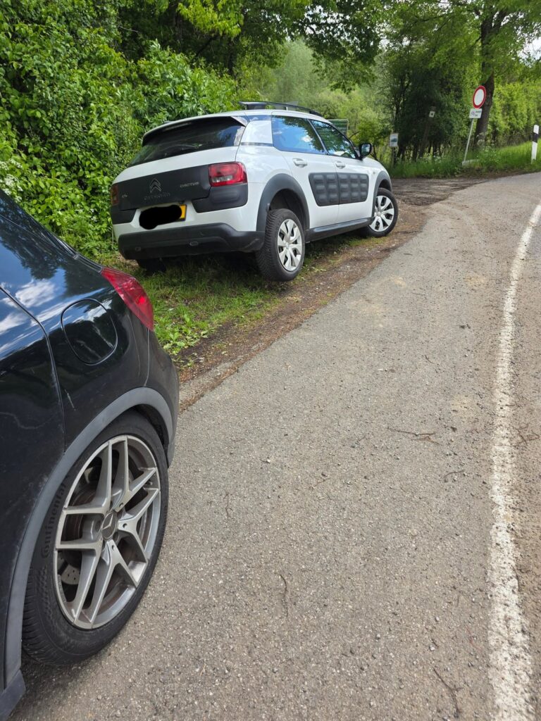 Stellar parking job.