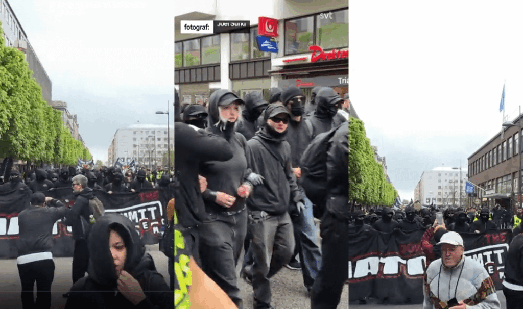 What is happening now in Helsingborg? Unlicensed demo according to police What is happening now in Helsingborg? Unlicensed demo according to police