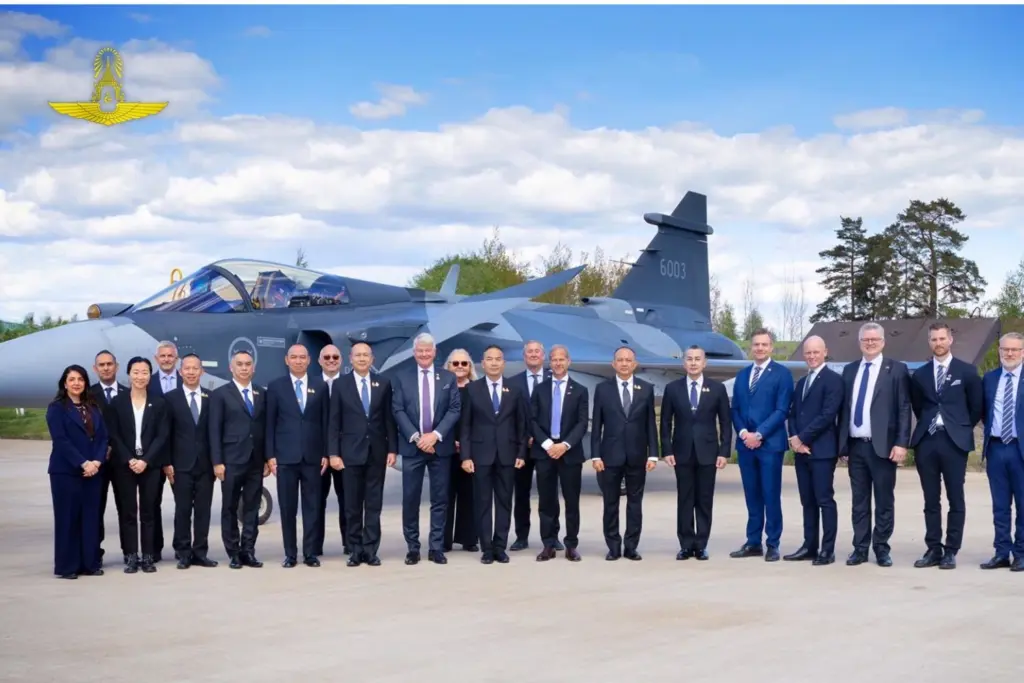 Thailand reviews Gripen E production in Sweden as Saab begins assembly of first jet Air Data News