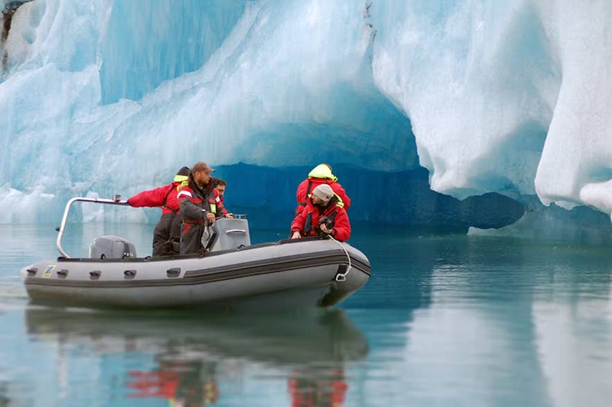 Boat tours are an exciting way to experience Iceland in August. Boat tours are an exciting way to experience Iceland in August.