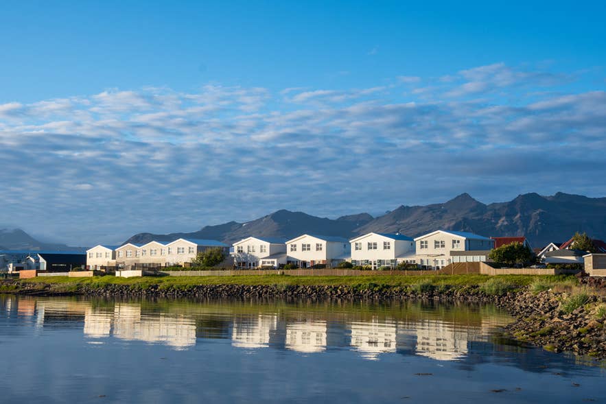 Scenic Hofn in East Iceland, known for hosting the Lobster Festival, a seafood celebration among beloved festivals in Iceland. Scenic Hofn in East Iceland, known for hosting the Lobster Festival, a seafood celebration among beloved festivals in Iceland.