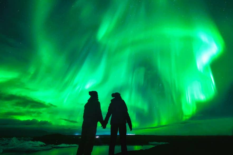 Watching the northern lights is a popular activity to do while attending top festivals in Iceland during the fall or winter. Watching the northern lights is a popular activity to do while attending top festivals in Iceland during the fall or winter.