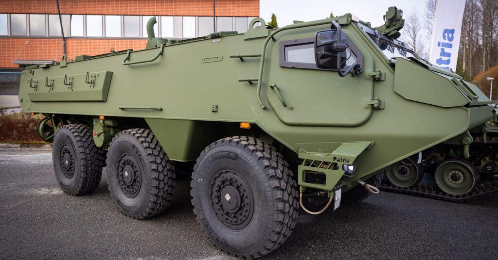 Lithuania orders 936 Patria 6x6 armored personnel carriers