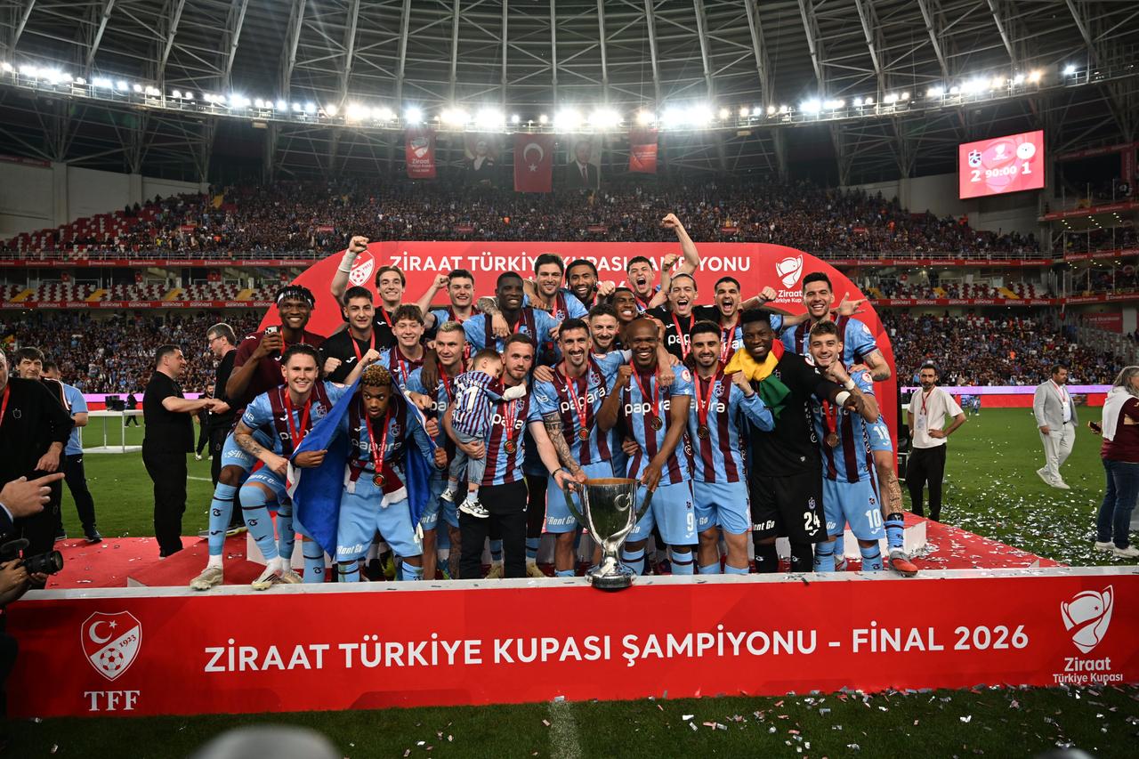 Trabzonspor wins Turkish Cup, seals European spots for Super Lig clubs