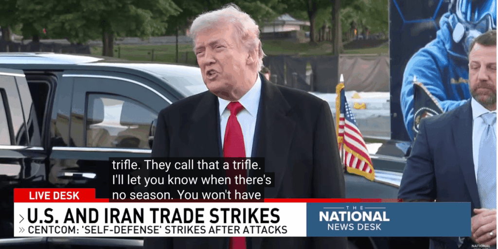 'One big glow': Did Trump just threaten to hit Iran with nukes?