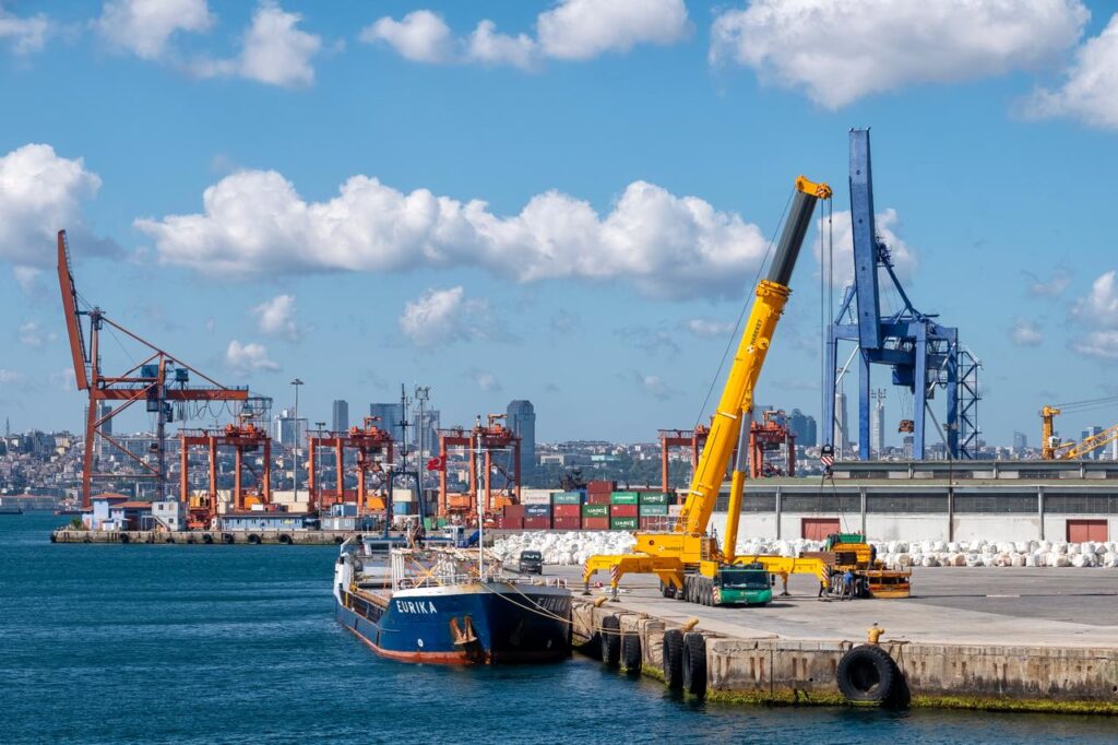 Photo shows the Port of Haydarpasa, a general cargo seaport, ro-ro and container terminal, situated in, Istanbul, Türkiye, accessed on May 25, 2026. (Adobe Stock Photo)