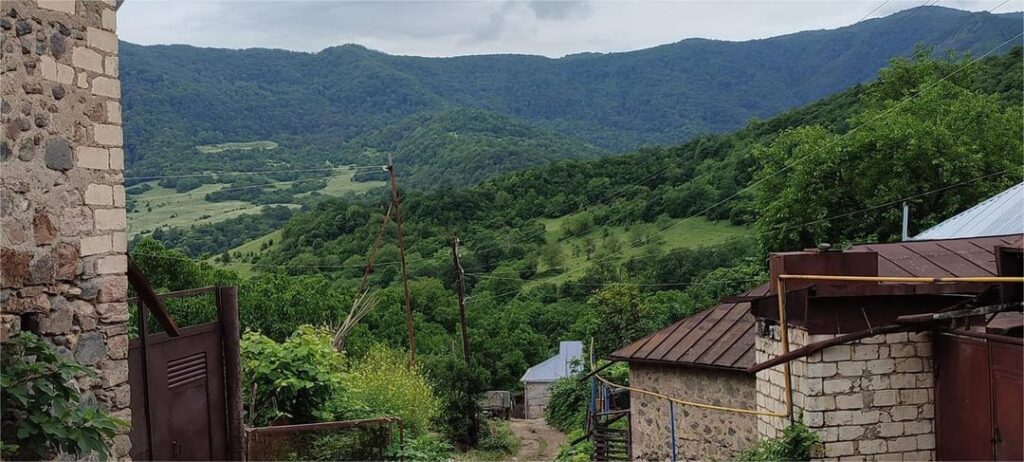Old streets, unique forests of Badara village near Khankendi