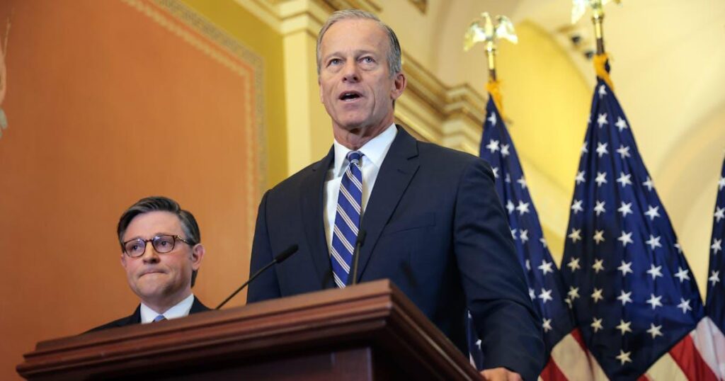 Republicans Flee Work Early to Avoid Voting on Trump’s Slush Fund
