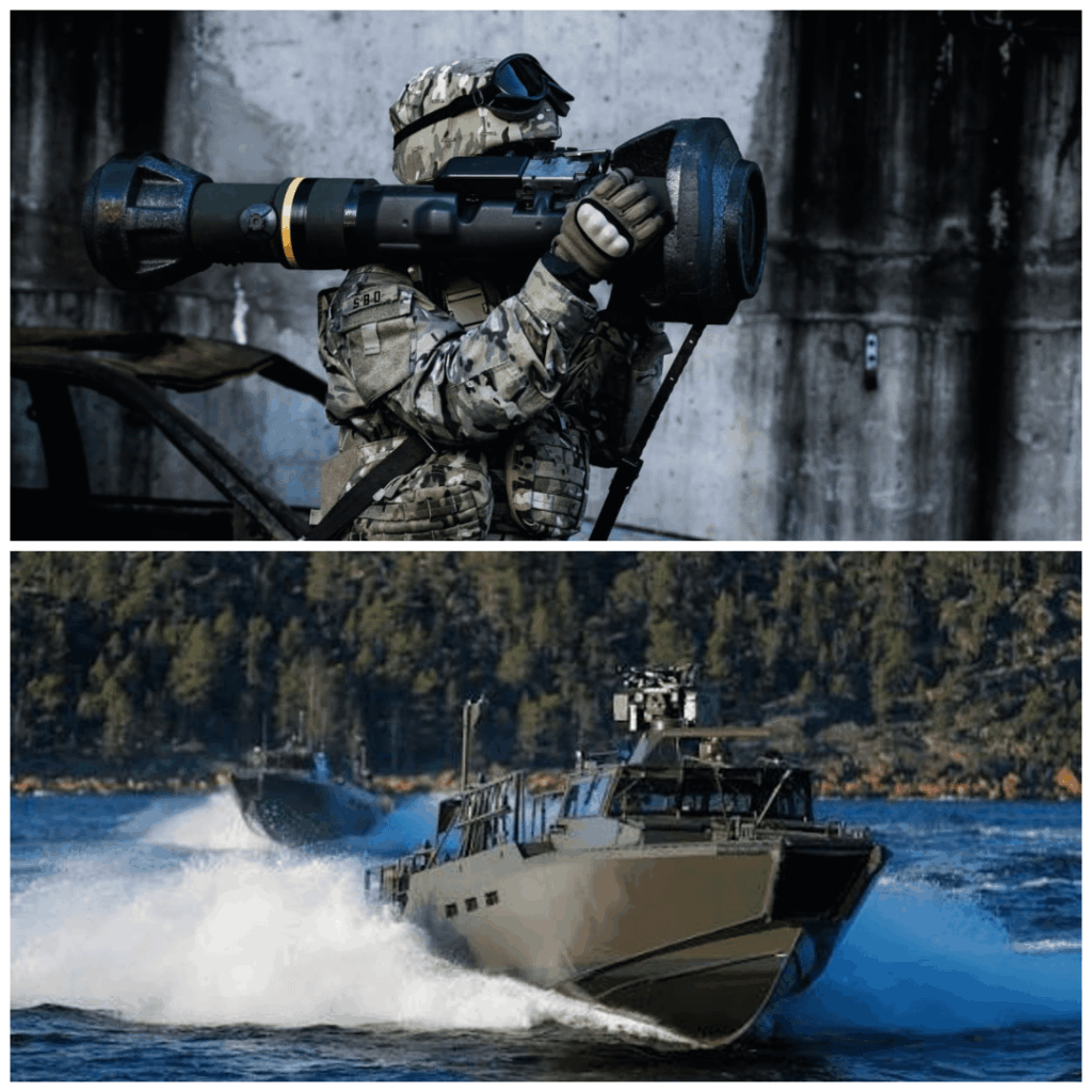 France to order Swedish Saab’s CB90 combat boats & Saab's NLAW - Next generation Light Antitank Weapon