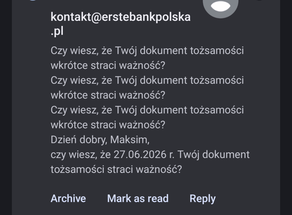 I won't repeat it twice, I won't repeat it twice