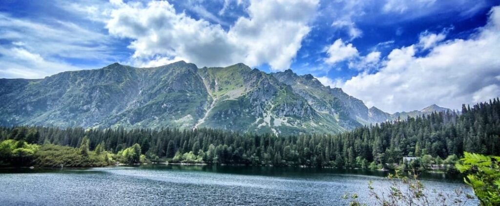 Trails, mountains, and an incredible lake in the Tatras, Slovakia