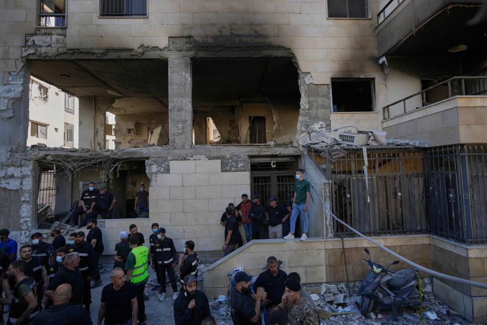 Israeli strikes kill 14 in Lebanon before talks in Washington