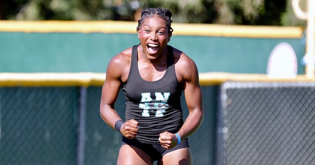 Jaslene Massey achieves a U.S. discus record at CIF championships