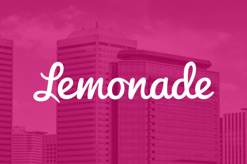 This Artificial Intelligence (AI) Stock Is Down 20% in 2026, but Here’s Why It’s a Screaming Buy Right Now The Lemonade logo on a pink translucent background.