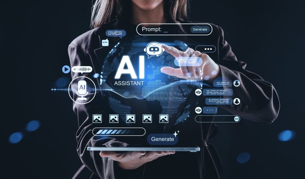 If I Could Only Buy 1 Artificial Intelligence Stock for the Rest of 2026, This Would Be It An individual plays with hologram lettering.