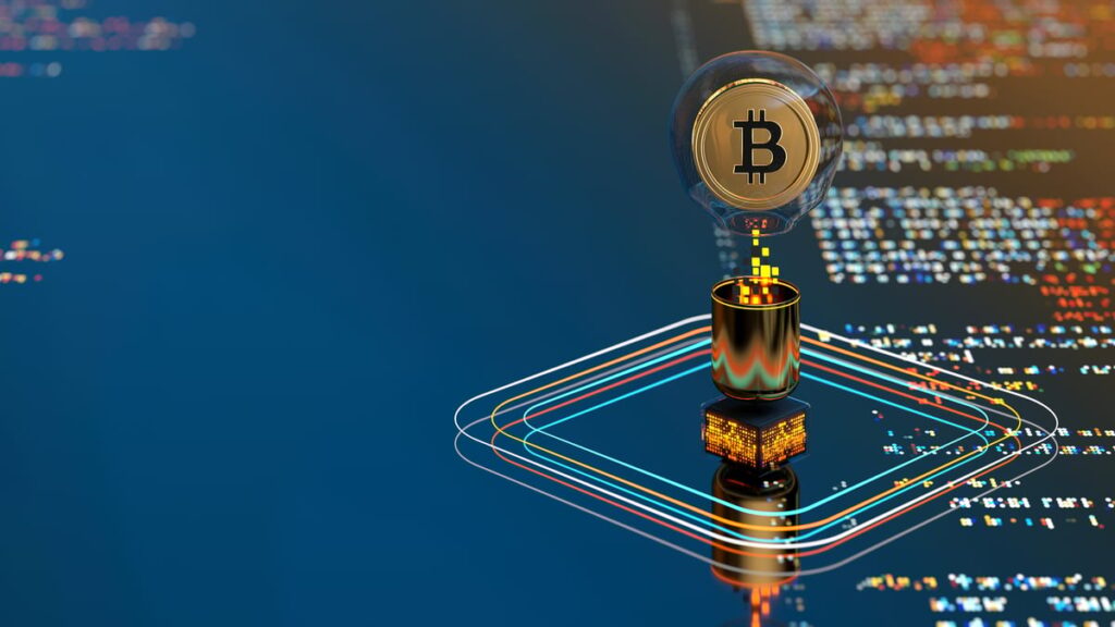How Buying Bitcoin Today Could Help You Retire Earlier A digital illustration of a Bitcoin on a screen.