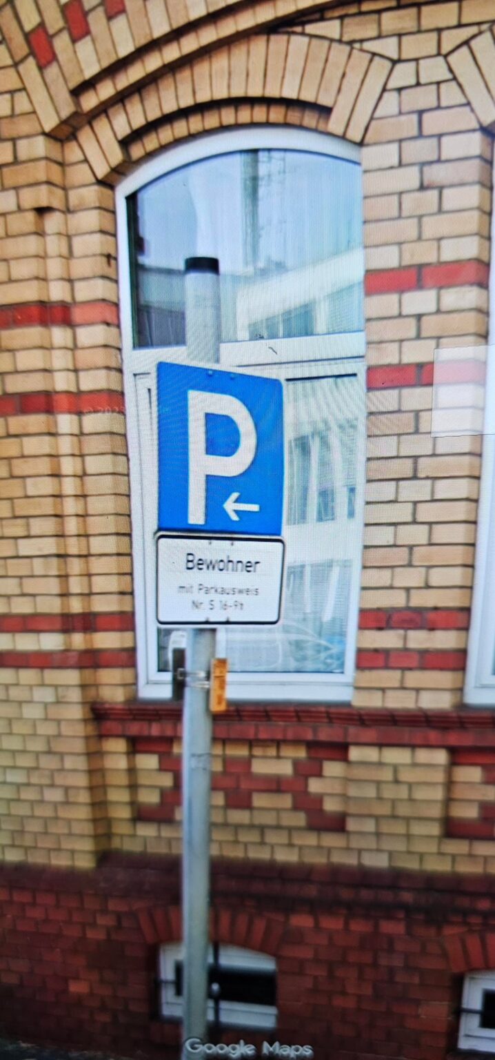 Parking sign Parking sign