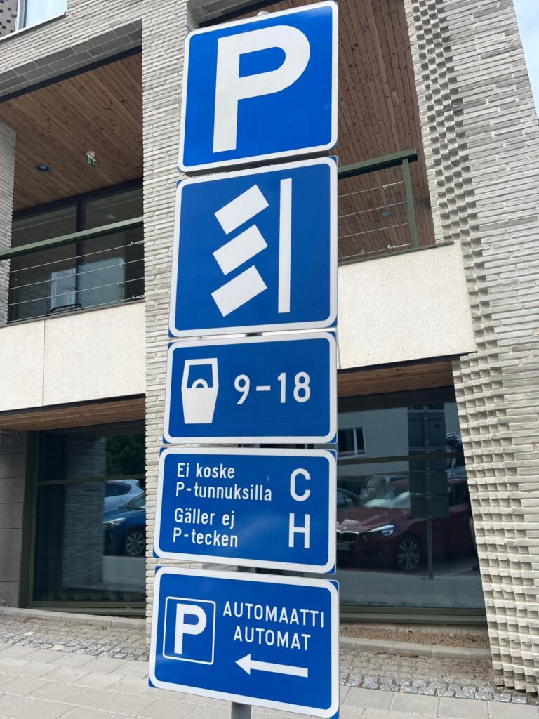 Parking sign confusion
