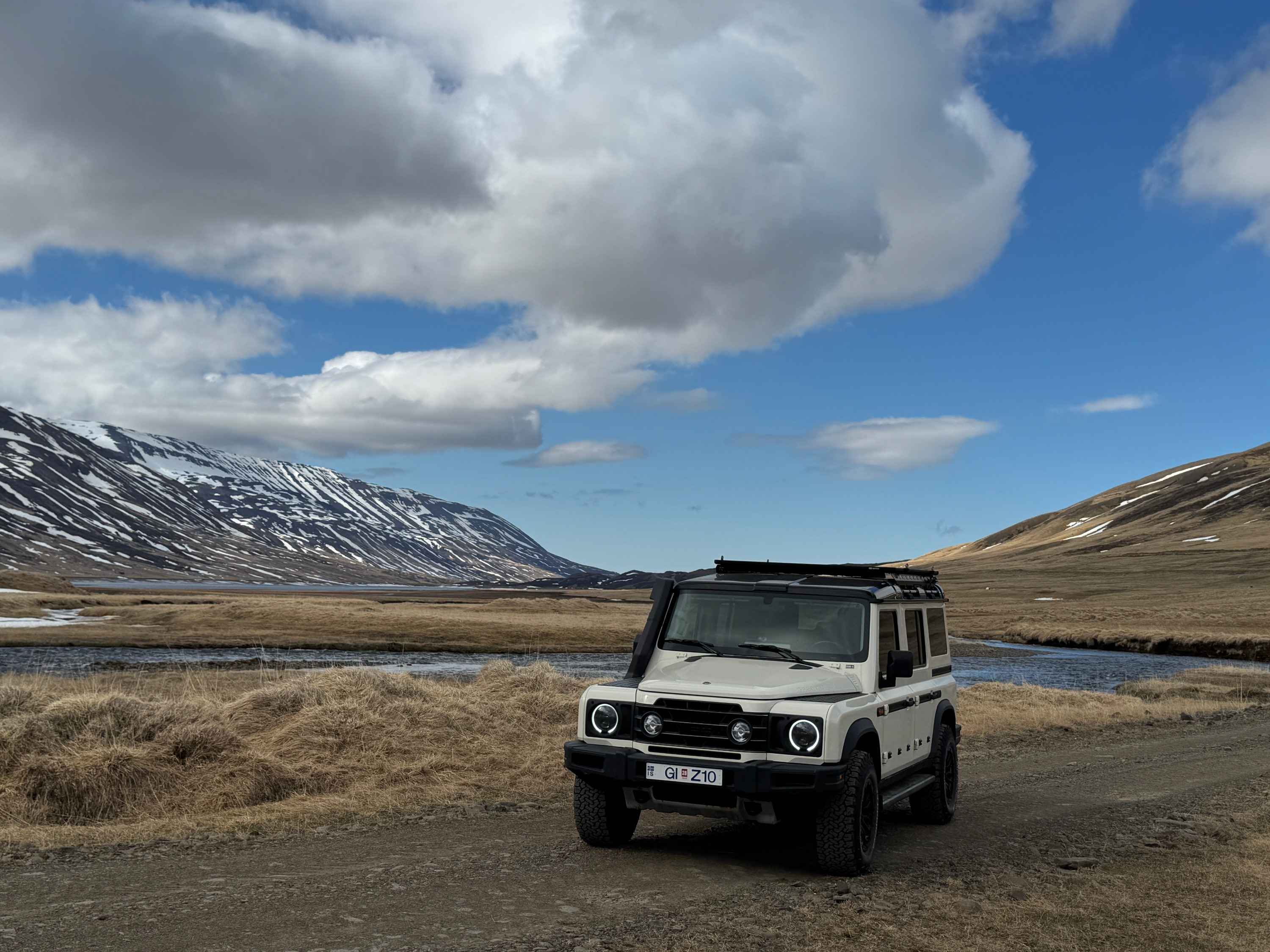 Ineos Grenadier in Iceland