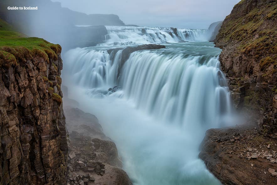 Gullfoss Waterfall is a key attraction in Iceland, no matter the season