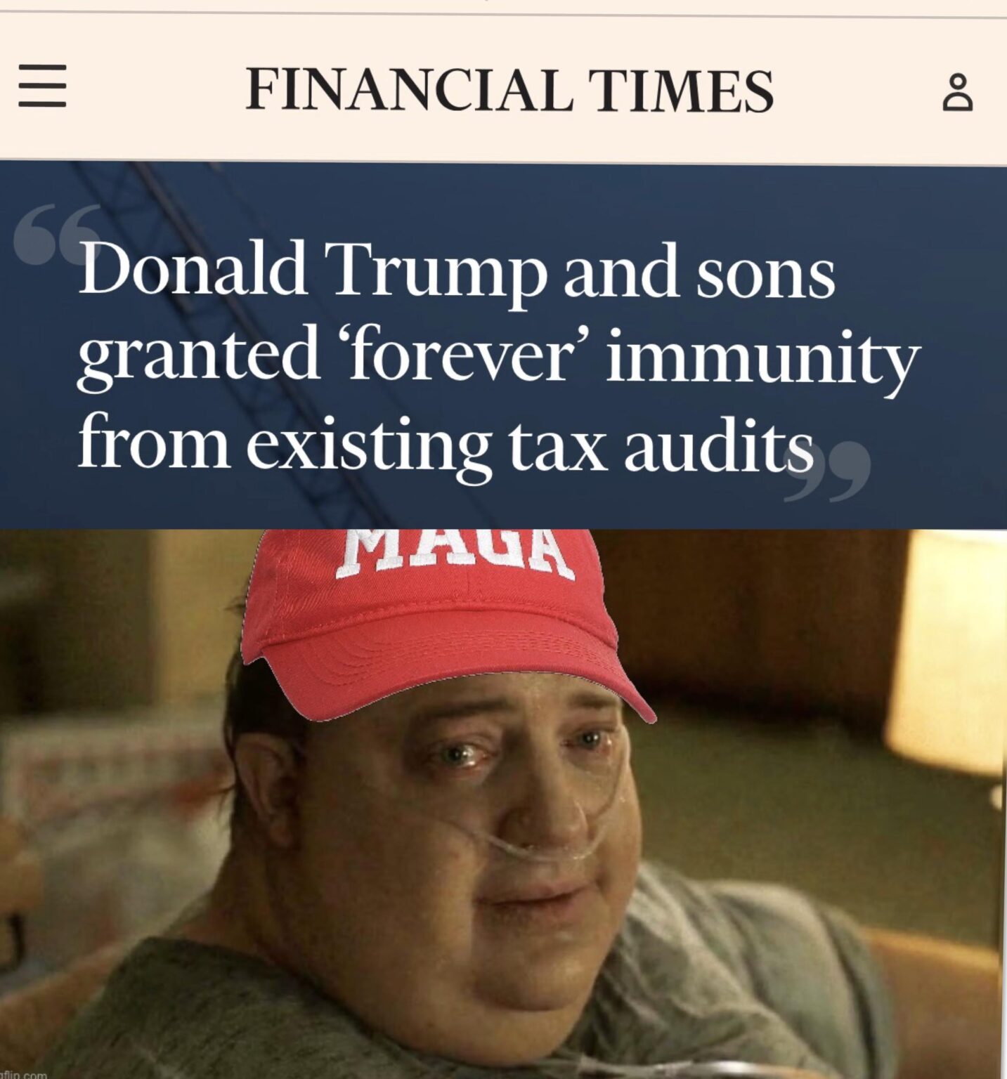 “I’m tired of winning”