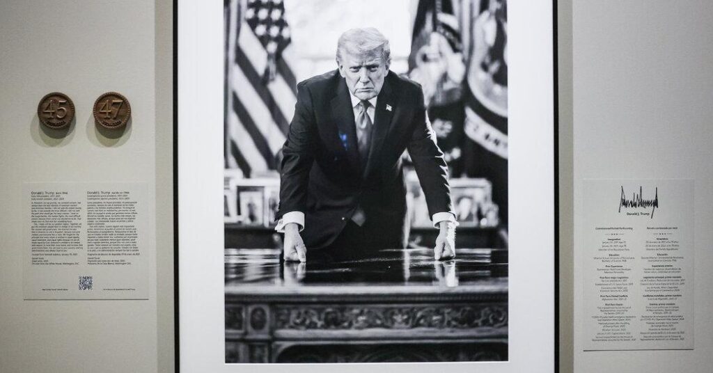 Smithsonian Adds Back Impeachment Language to Label on Trump Portrait