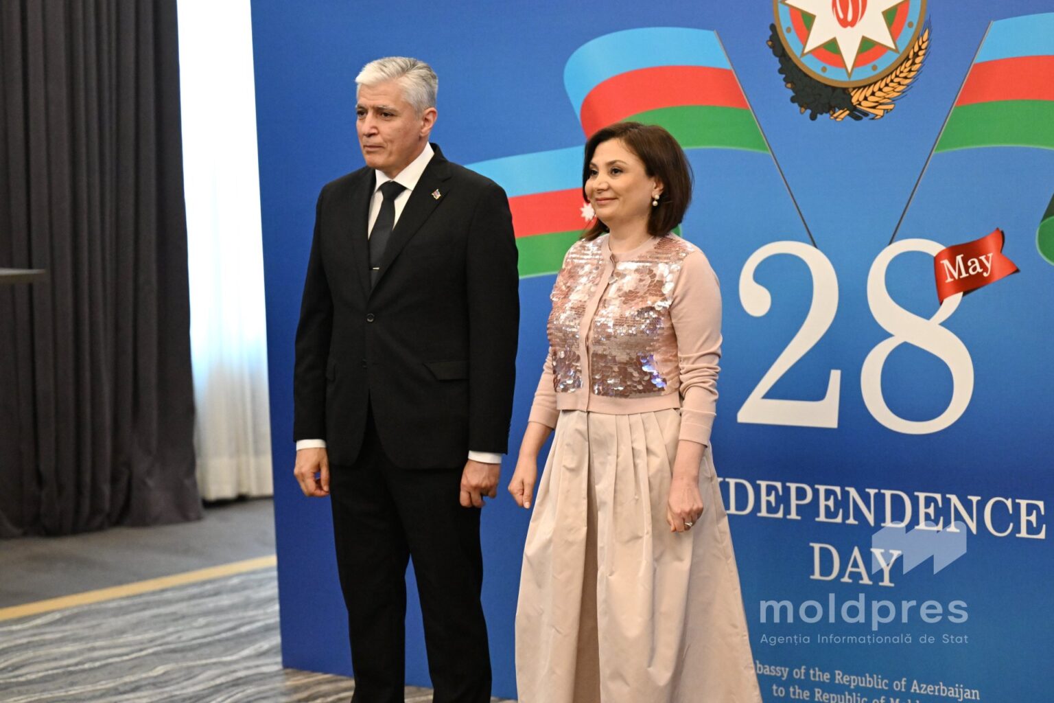 PHOTO GALLERY // Reception dedicated to Azerbaijan’s Independence Day, captured by MOLDPRES