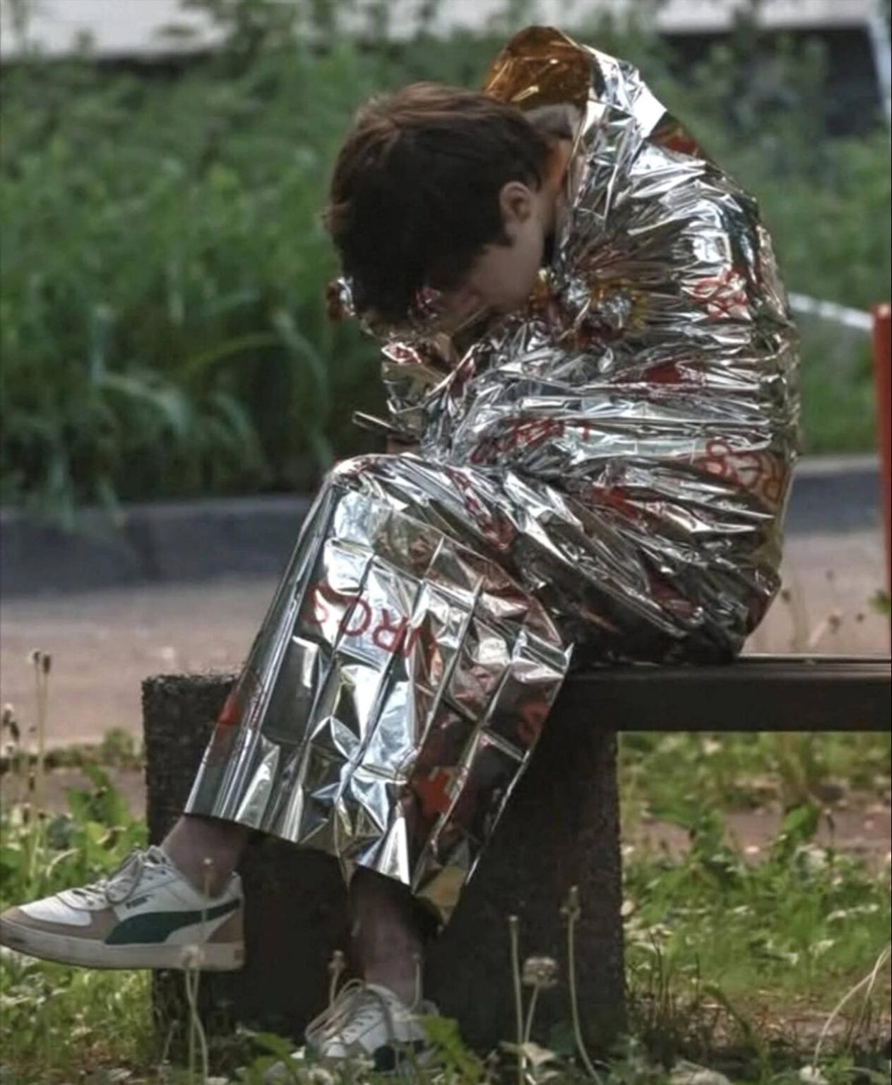 Ihor's apartment in Kyiv was bombed by Russian missiles yesterday. He escaped with nothing but his phone, wearing only shorts, a T-shirt, and sneakers. Everything else was buried in the ruins.