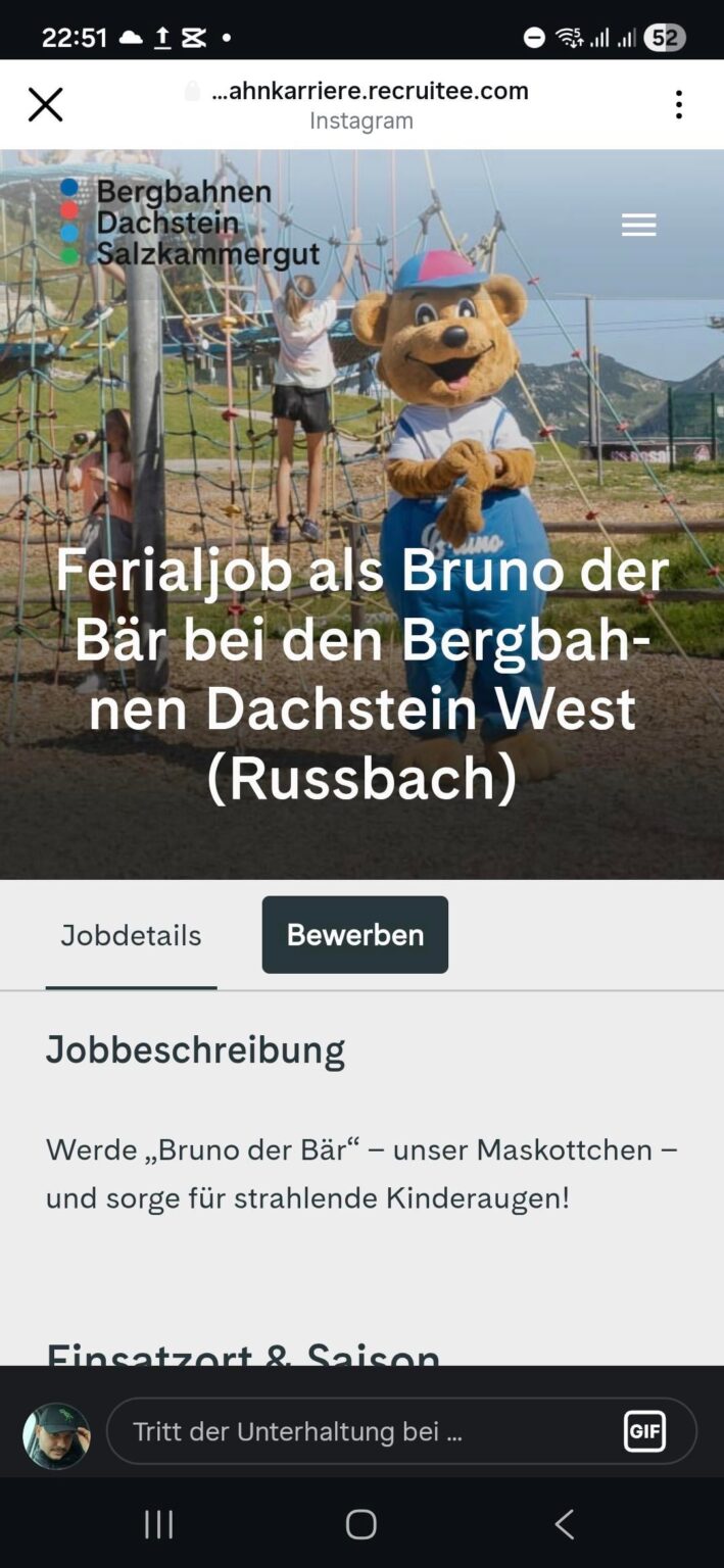 Great summer job