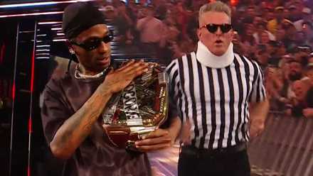 Travis Scott and Pat McAfee in WWE