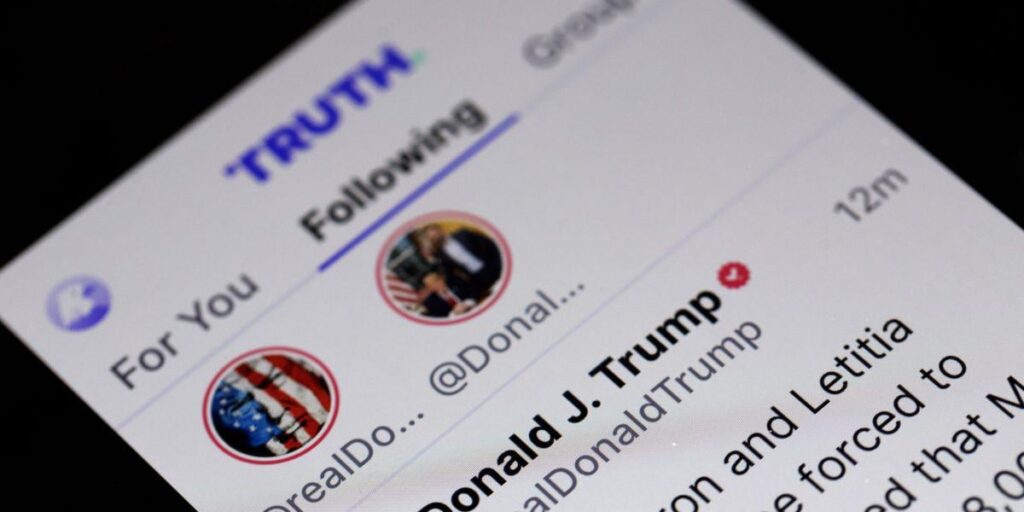 Trump Media posts $405 million loss driven by crypto holdings Trump Media posts $405 million loss driven by crypto holdings