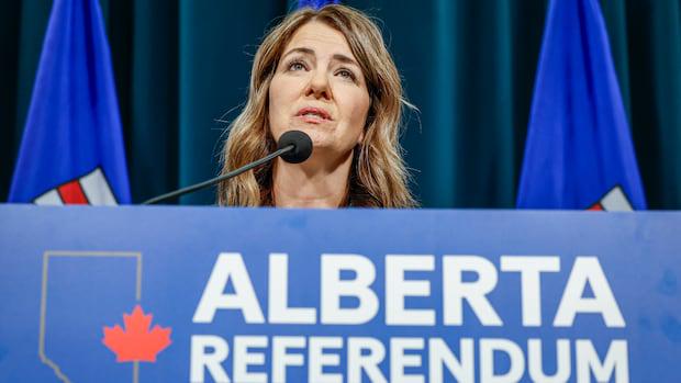 Danielle Smith's wishful thinking: her separation vote loses, and that's the end of it