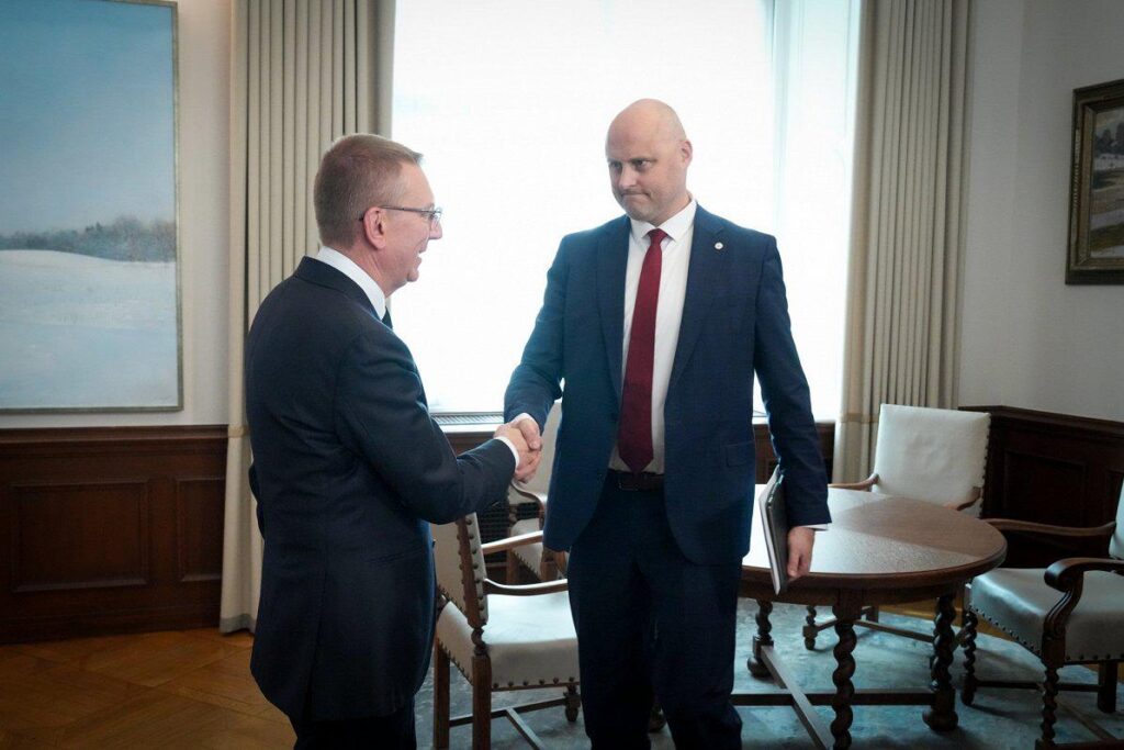 The President nominates former opposition member Andri Kulberg for the position of Prime Minister The President nominates former opposition member Andri Kulberg for the position of Prime Minister