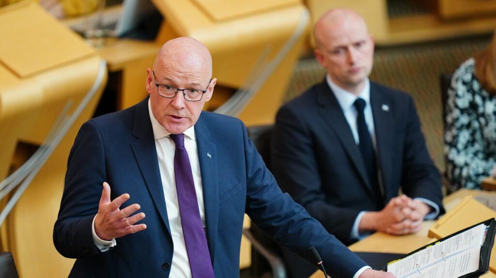 Downing Street rejects second Scottish independence referendum after Holyrood vote