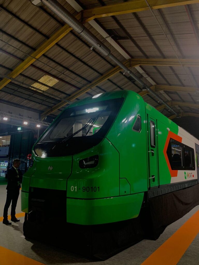 A mock up of the new Irish rail Class 90000 found at the RDS awhile back