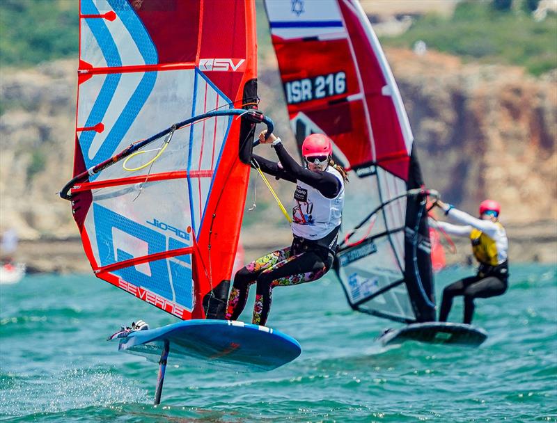Aimee Bright (NZL) - iQfoil European Championships - Portimao, Portugal - May 23, 2026 - photo © Sailing Energy