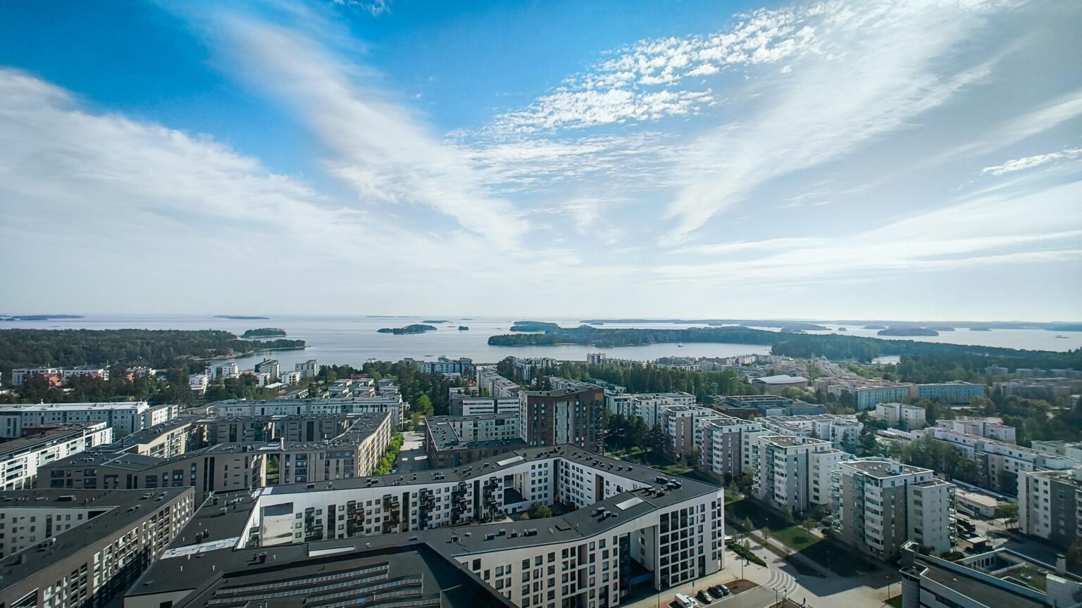 Aurinkolahti view from Atlas building