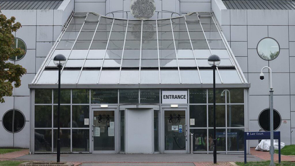 Two Romanian men and three boys aged 15 to 46 plead not guilty to repeatedly raping teenage girl over several days at a house in Kent