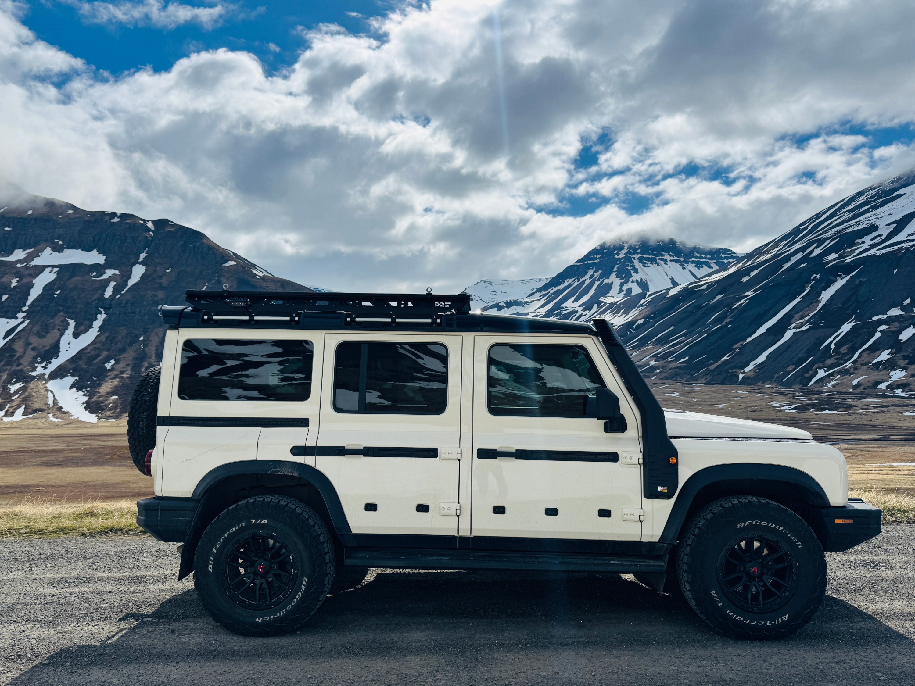 Ineos Grenadier in Iceland