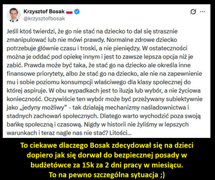 Arek, why don't you want to live with 4 people in 37 m2? Your country needs more work, don't be so selfish