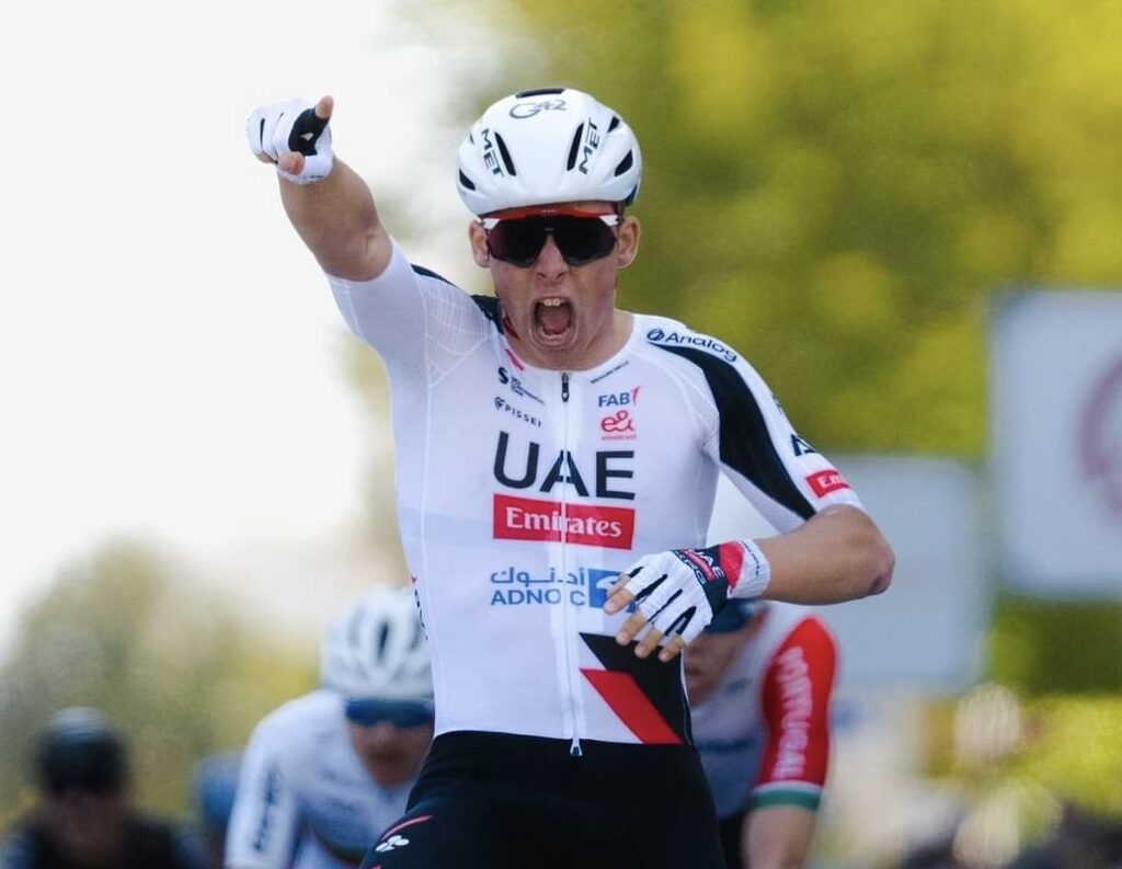 He finished runner-up in Hungary.. Emirates Cycling wins the Tour of Portugal title He finished runner-up in Hungary.. Emirates Cycling wins the Tour of Portugal title