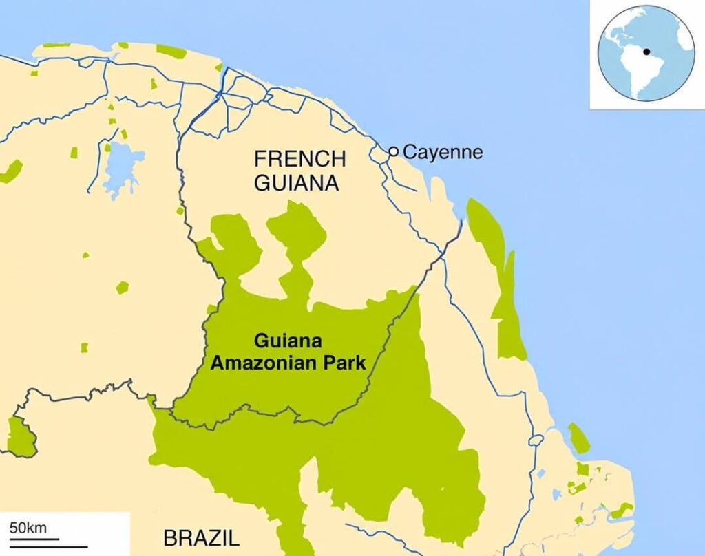 The EU's largest national park is in South America