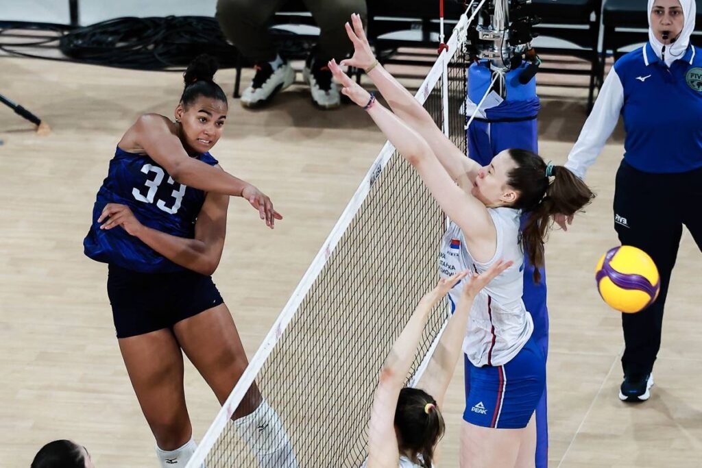 US downs Serbia to sweep matches in VNL Pasig leg US downs Serbia to sweep matches in VNL Pasig leg
