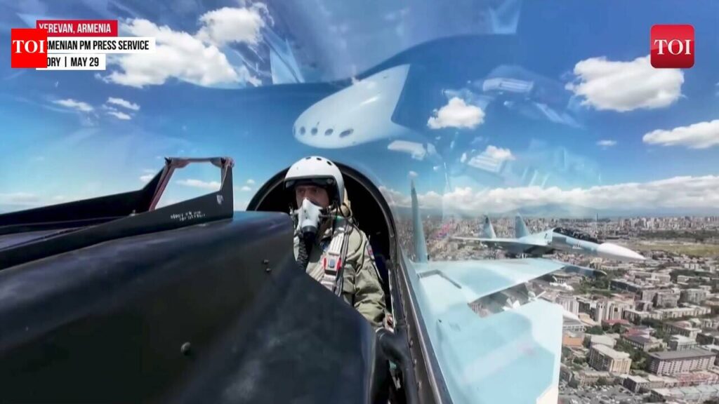 America's Ally Armenia Stuns US; Su-30 Jets Spotted Carrying Deadly Iranian Glide Bombs | WATCH