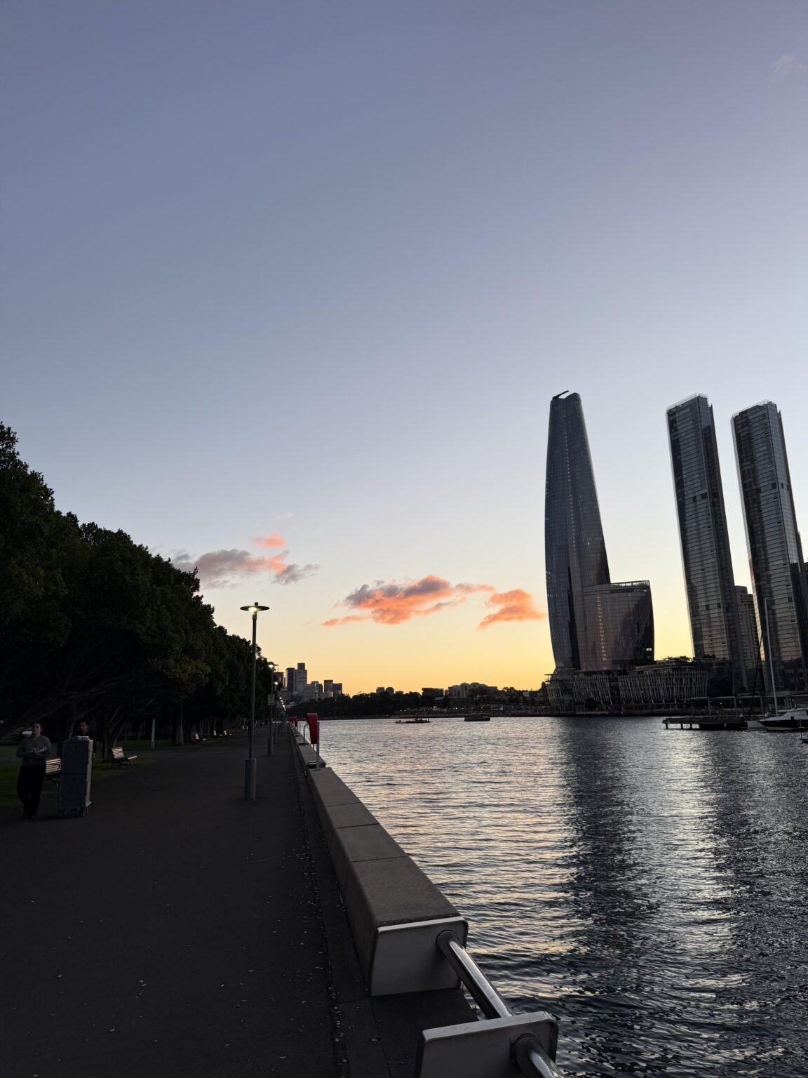 These clouds look like they are painted. Morning Sydney