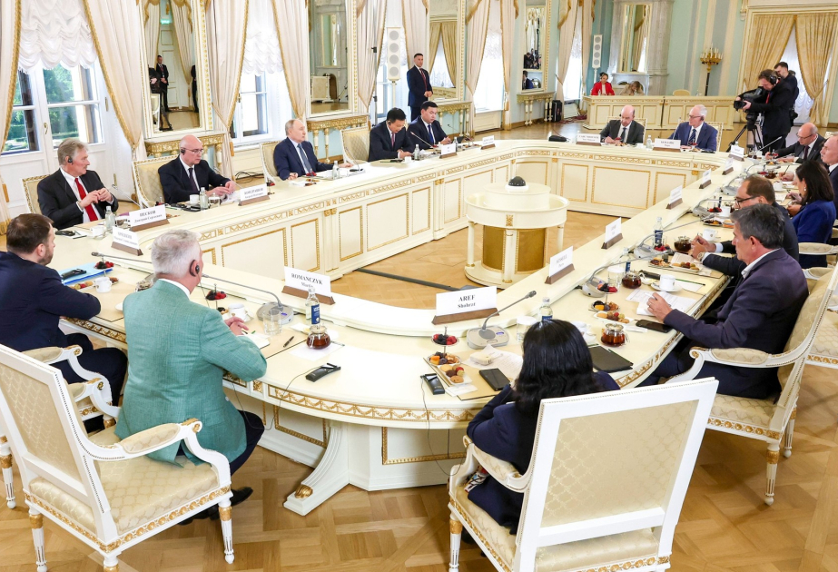 President Vladimir Putin: Russia and Azerbaijan are negotiating in a number of specific areas, primarily in the energy sector President Vladimir Putin: Russia and Azerbaijan are negotiating in a number of specific areas, primarily in the energy sector